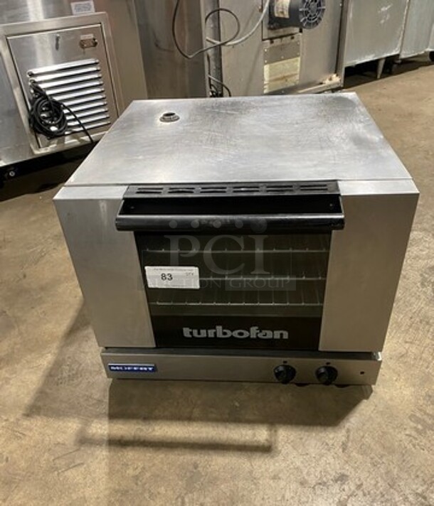 Turbo Fan Moffat Commercial Countertop Electric Powered Convection Oven! With View Through Door! Metal Oven Racks! All Stainless Steel!