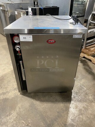 FWE Commercial 1/2 Height Undercounter Insulated Food Warmer/Heated Holding Cabinet! All Stainless Steel! With 7 Pan Capacity! 120V! Model: TS-1826-7 SN: 217223003!