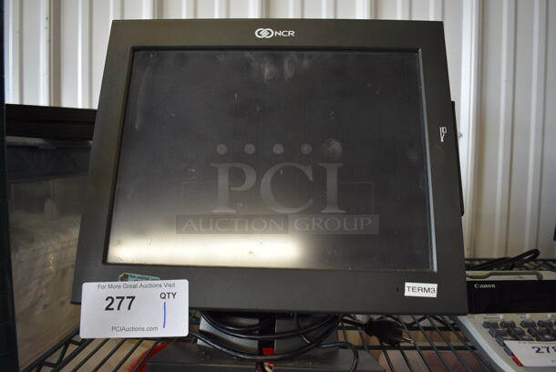 NCR 15" POS System Monitor