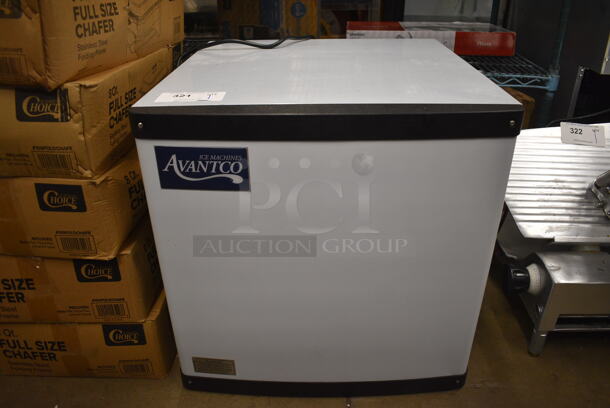 2022 Avantco 194MCH422A Stainless Steel Commercial Ice Machine Head. 115 Volts, 1 Phase. 23x24x21.5