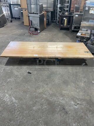 Butcher Block Style Work/Prep Table! With Legs!