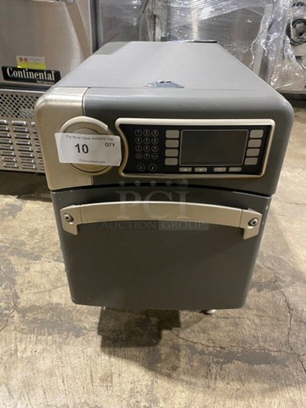 LATE MODEL! 2019 Turbo Chef Commercial Countertop Rapid Cook Oven! On Small Legs! Model: NGO SN: NGOD50141 208/240V 60HZ 1 Phase