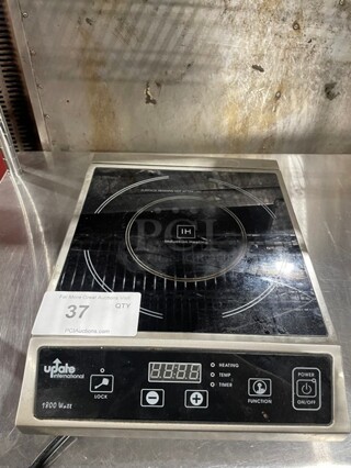 Update Commercial Electric Powered Countertop Induction Range! All Stainless Steel! 120V! 