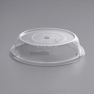 Box of 24 BRAND NEW SCRATCH AND DENT! Choice 260PCCOV11 11" Clear Polycarbonate Plate Cover 