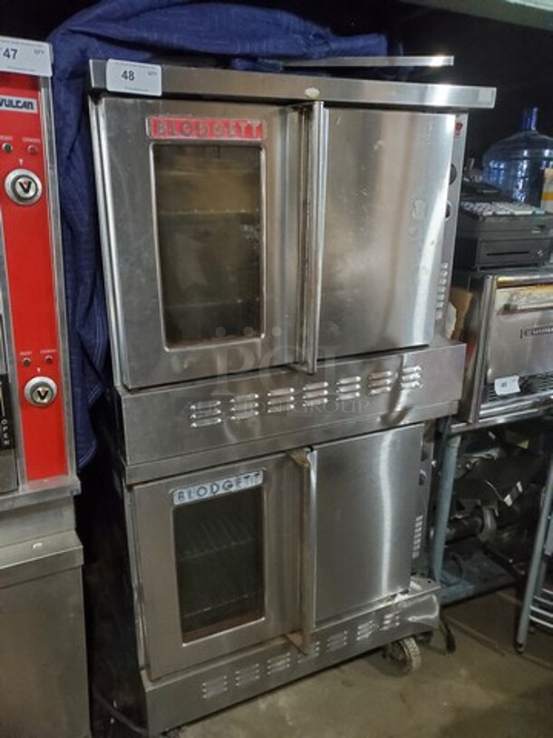 Blodgett Double Stack Natural Gas Oven
Good Working Condition
(2X Bid) - Item #1141042