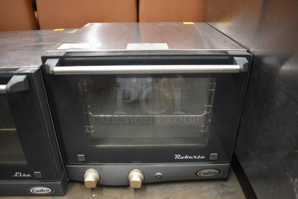 Cadco Unox XAF003 Roberta Metal Commercial Countertop Electric Powered Convection Oven. 120 Volts, 1 Phase. 19x22x16. Tested and Working!