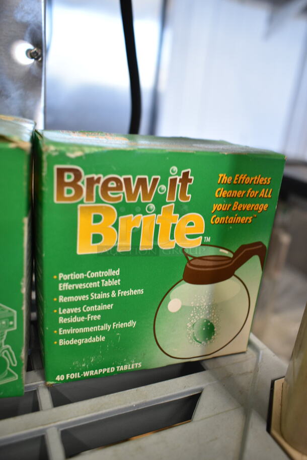 6 BRAND NEW! Brew It Brite Coffee Pots. 6 Times Your Bid! - Item #1117322