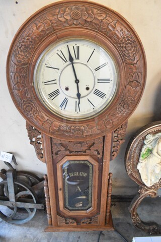 Wooden Clock. 