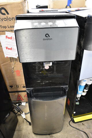 LIKE NEW! Avalon A14 Stainless Steel Bottom Loading Water Cooler. 115 Volts, 1 Phase.