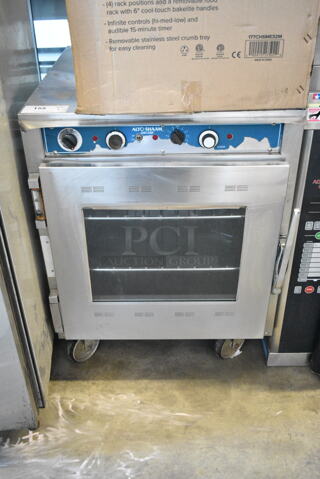 Alto Shaam 750-TH/II/DELUXE Halo Heat Stainless Steel Commercial Cook N Hold Cabinet on Commercial Casters. 208-240 Volts.