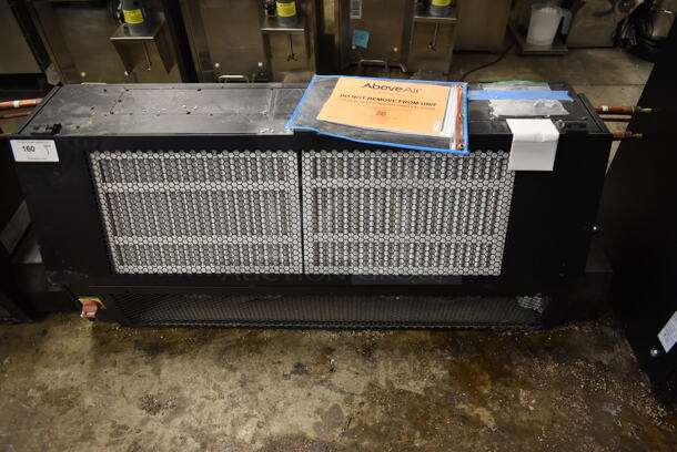 BRAND NEW SCRATCH AND DENT! Above Air WCC-030X-7-000-00-UF-EC-B Metal Commercial Wall Cassette Mounted Water Chiller.  Goes Great w/ Lots 161 and 229! 277 Volts, 1 Phase. 