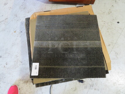 One Lot Of 22 NEW 24X24 Carpet Squares.