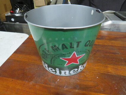 One Heineken Beer Bucket.