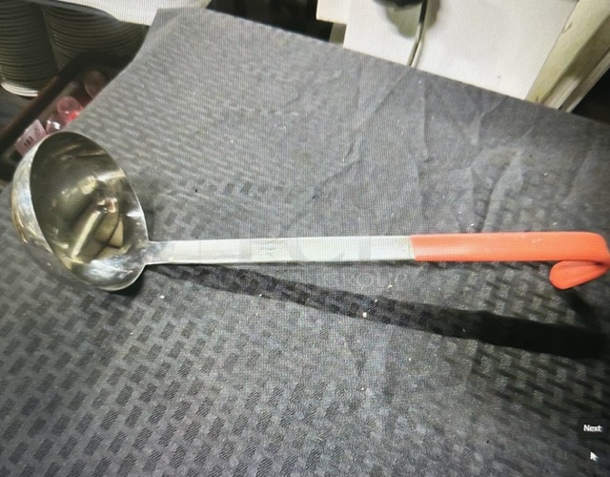 One Vollrath 8oz Stainless Steel Ladle.