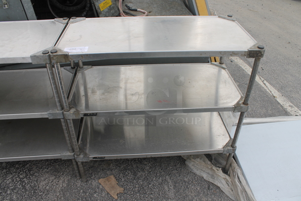 Stainless Steel 3 Tier Shelving Unit.