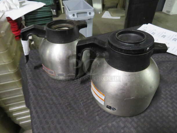 Stainless Steel Coffee Pot, 1 Lid. 2XBID.