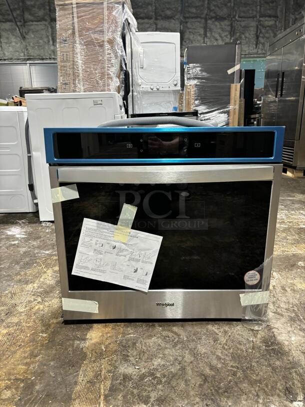 BRAND NEW Whirlpool - 30" Built-In Single Electric Convection Wall Oven with WiFi - Stainless Steel
