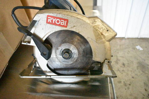 Ryobi CSB133L 7-1/4" Saw. 120 Volts, 1 Phase. Tested and Working!