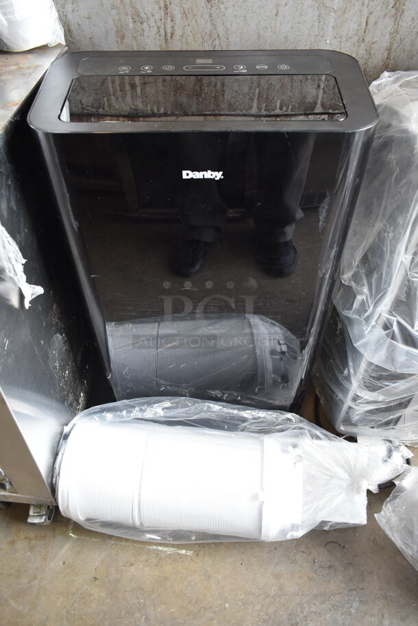 BRAND NEW SCRATCH AND DENT! Danby DPA140B8BDB 14,000 BTU Portable Air Conditioner Ionizer, Wireless Connect. 115 Volts, 1 Phase. Tested and Working!