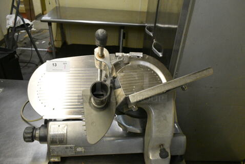 Hobart 2612 Stainless Steel Commercial Countertop Meat Slicer. 115 Volts, 1 Phase. (kitchen)