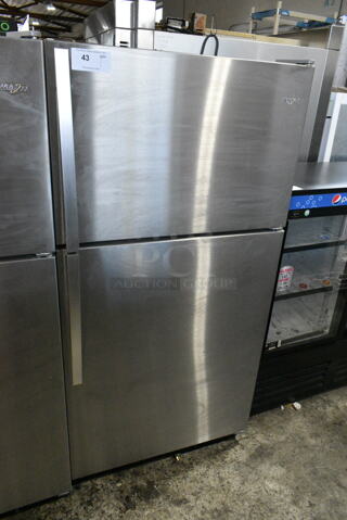 2024 Whirlpool WRT311FZDM05 Stainless Steel Cooler w/ Freezer.115 Volts, 1 Phase. 