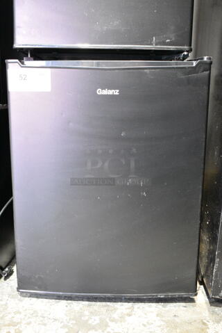 Galanz GL27BK Mini Cooler. 115 Volts, 1 Phase. Tested and Powers On But Does Not Get Cold