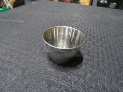 One Lot Of 24 SS Vollrath Condiment Cups. #46713