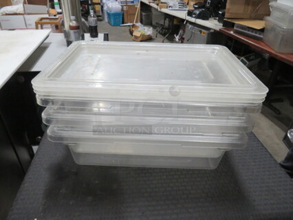 3 Gallon Food Storage Container With Lid. 3XBID