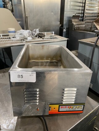 Eagle Commercial Countertop Single Well Food Warmer! Red Hots Series! All Stainless Steel!