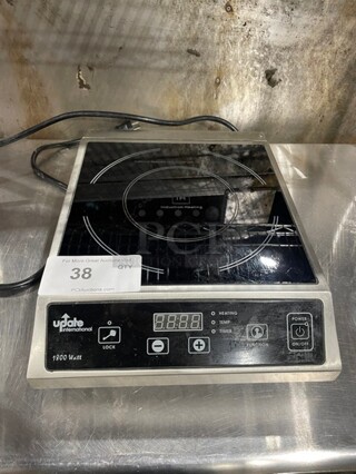 Update Commercial Electric Powered Countertop Induction Range! All Stainless Steel! 120V!