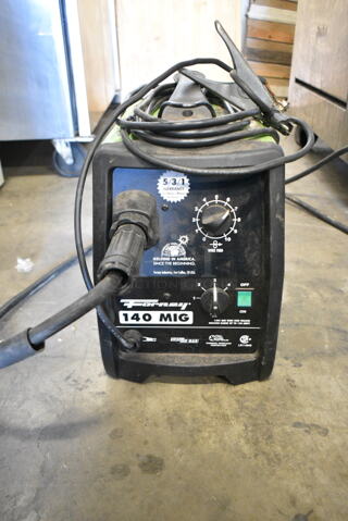 Forney 140 MIG Welder. 120 Volts, 1 Phase. 