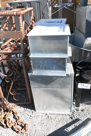 5 Various Metal Vent Pieces. 5 Times Your Bid! 