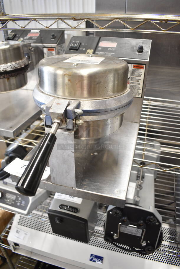 Gold Medal 5020ET Stainless Steel Commercial Countertop Waffle Cone Machine. 120 Volts, 1 Phase. Tested and Working!