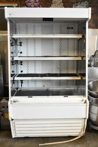 Structural Concepts Oasis CO4778R Metal Commercial Grab N Go Merchandiser w/ Metal Shelves. 115/230 Volts, 1 Phase.