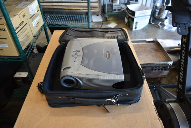 InFocus LP350 Projector in Bag. 100-120/200-240 Volts, 1 Phase. 