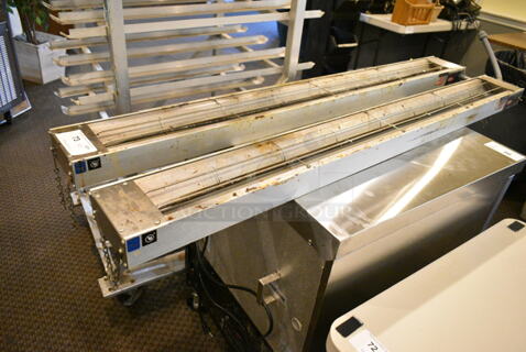 2 Hatco GRAH-60 Metal Heat Strip. 120 Volts, 1 Phase. 2 Times Your Bid! (main dining room)