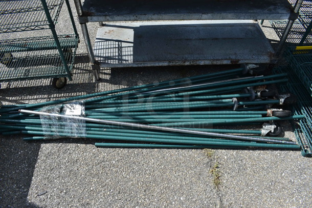 ALL ONE MONEY! Lot of Various Poles. Includes 74"