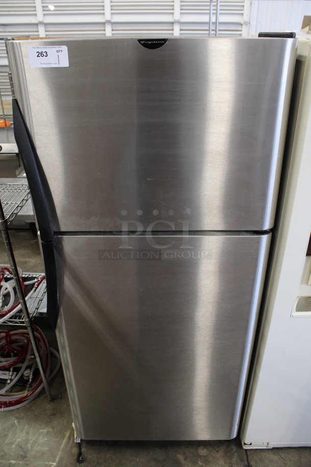 Frigidaire Model FRT21H7ASB4 Cooler Freezer Combo Unit. 115 Volts, 1 Phase. 30x34x69. Tested and Working!