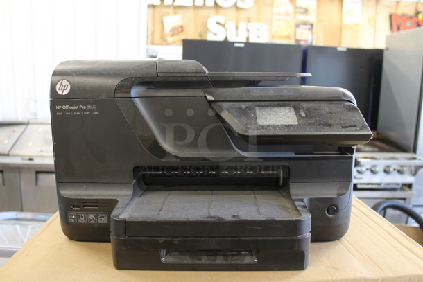 HP Officejet Pro 8600 Countertop Printer, Scanner, Copier, Fax Machine.