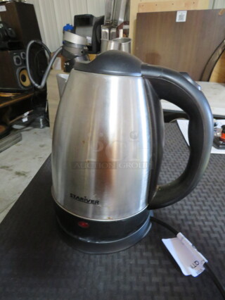 One Dezin Electric Tea Kettle. #GLH-200A. 110 Volt. 1000 Watt.