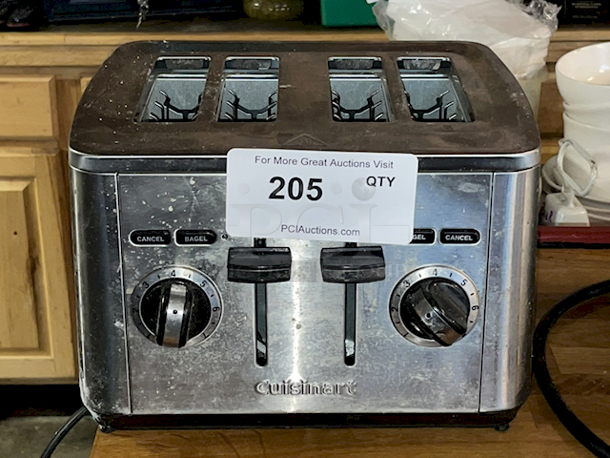 Cuisinart Stainless Steel 4-Slice Toaster, CPT-14WM