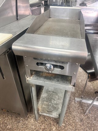 Fully Refurbished American Range 12" Gas Griddle Tested and Working! 