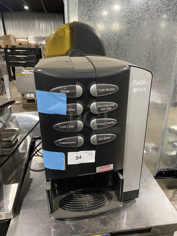 NICE!! COLIBRINECTAR Countertop Vending Coffee machine! Eletric Powered! MODEL:C55M SN:02411483! - Item #1127807