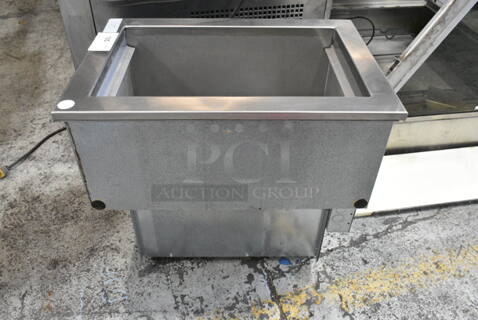 2016 Delfield N8118B Stainless Steel Commercial Cold Pan Drop In. 115 Volts, 1 Phase. 