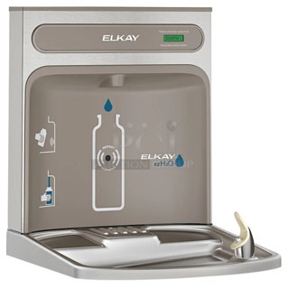 BRAND NEW SCRATCH AND DENT! Zurn Elkay EZWSRK  Light Gray Non-Filtered Bottle Filling Station Add-On Kit with Touchless Sensor Activation for Pushbar-Activated EZ Style Water Coolers - Non-Refrigerated