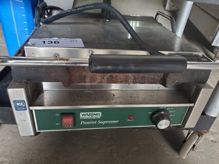 Waring Commercial Panini Grill
Good Working Condition