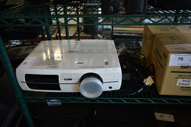 Epson H337A LCD Projector. 100-240 Volts, 1 Phase. 