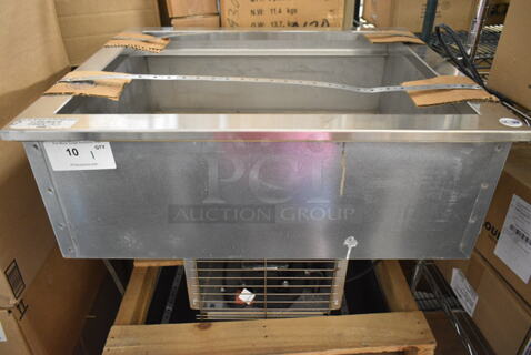 Delfield NS130BP Stainless Steel Commercial Cold Pan Drop In. 115 Volts, 1 Phase. 