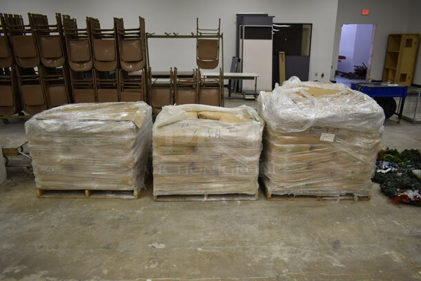 3 Pallets of KT Clays Bags. 3 Times Your Bid! (Main Building)