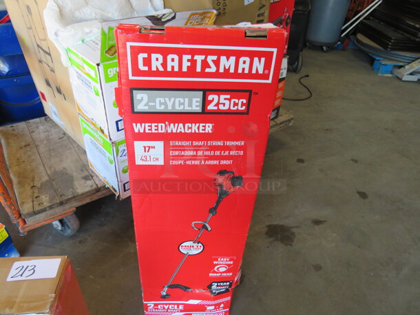 One Craftsman 2 Cycle Weedeater.